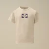 Camicie a maniche corte con grafica in jersey di cotone 30/1 U16