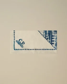 Bandana in mussola con stampa grafica