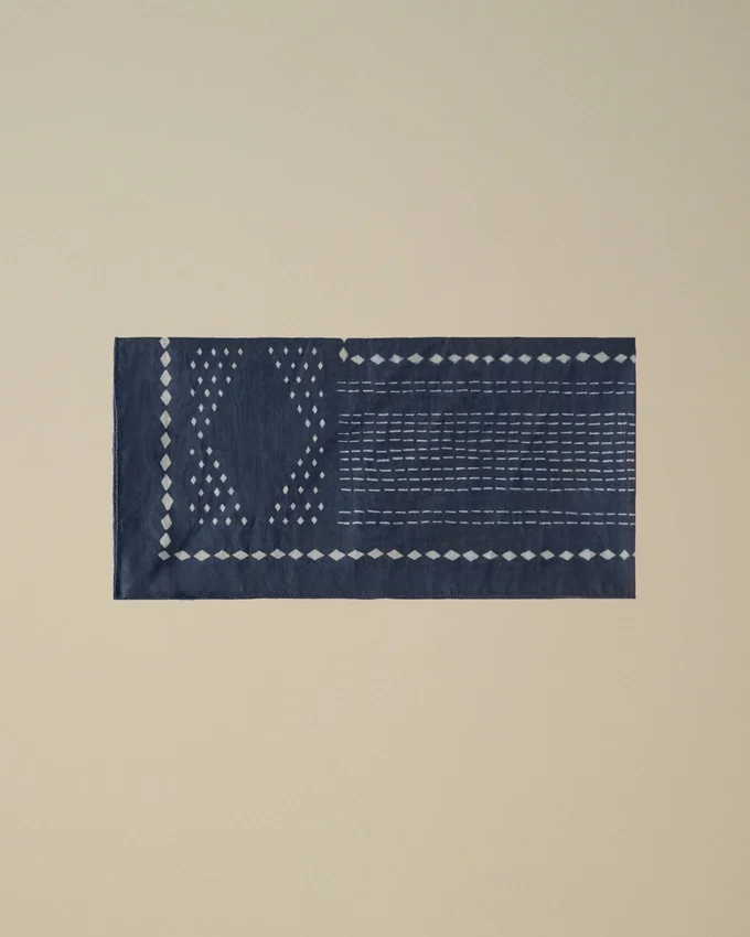 Bandana in mussola stampata con logo