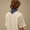 Bandana in mussola stampata con logo