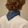 Bandana in mussola stampata con logo