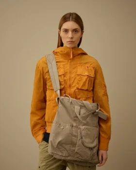 Borsa tote in twill