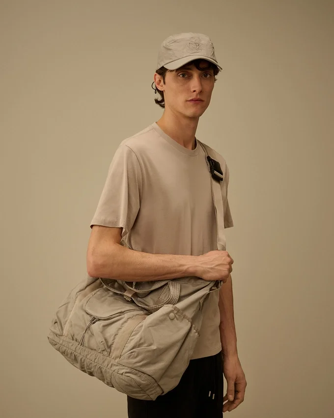 Borsa tote in twill