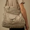 Borsa tote in twill
