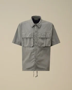 Camicia a maniche corte con zip 50 Fili
