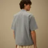 Camicia a maniche corte con zip 50 Fili