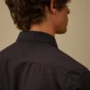Camicia a maniche lunghe con bottoni in mussola leggera