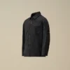 Camicia a maniche lunghe con zip in gabardina di cotone U16