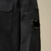 Camicia a maniche lunghe con zip in gabardina di cotone U16