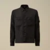 Camicia a maniche lunghe in lino con bottoni Lens