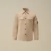 Camicia a maniche lunghe in lino U16 con bottoni