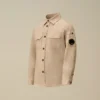 Camicia a maniche lunghe in lino U16 con bottoni
