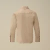 Camicia a maniche lunghe in lino U16 con bottoni