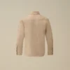Camicia a maniche lunghe in lino U16 con bottoni