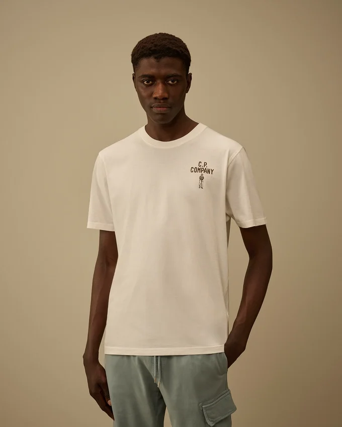 Camicia da marinaio britannica a maniche corte in jersey 30/1