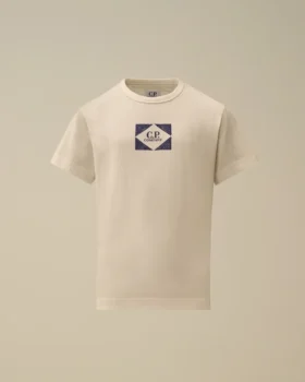 Camicie a maniche corte con grafica in jersey di cotone 30/1 U16