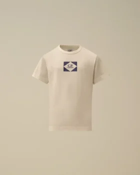 Camicie a maniche corte con grafica in jersey di cotone 30/1 U16
