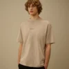 Camicie a maniche corte con logo in jersey 30/1