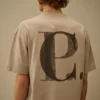 Camicie a maniche corte con logo in jersey 30/1