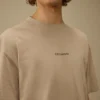 Camicie a maniche corte con logo in jersey 30/1