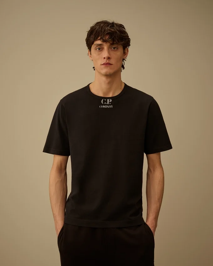 Camicie a maniche corte in jersey 1020 con logo