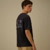 Camicie a maniche corte in jersey 30/1 con grafica stampata