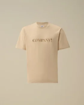 Camicie a maniche corte in jersey 30/1 con logo sul petto