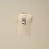 Camicie a maniche corte in jersey di cotone 30/1 U16 con logo