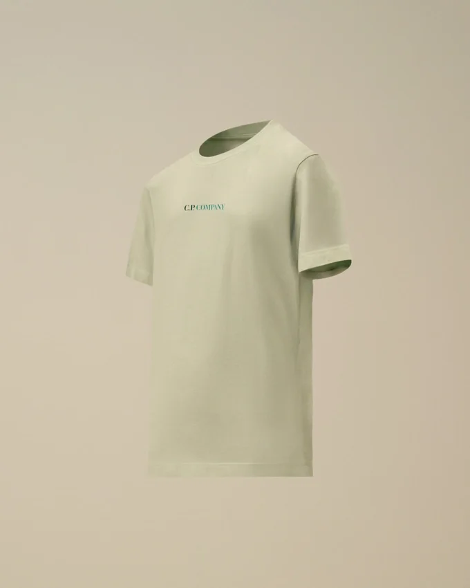 Camicie a maniche corte U16 in jersey di cotone 30/1 con logo maxi