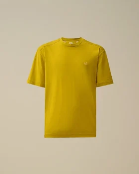 Camicie in jersey 20/1 con logo placcato