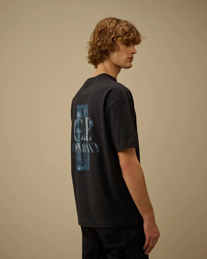 Camicie in jersey 30/1 con logo Comfort
