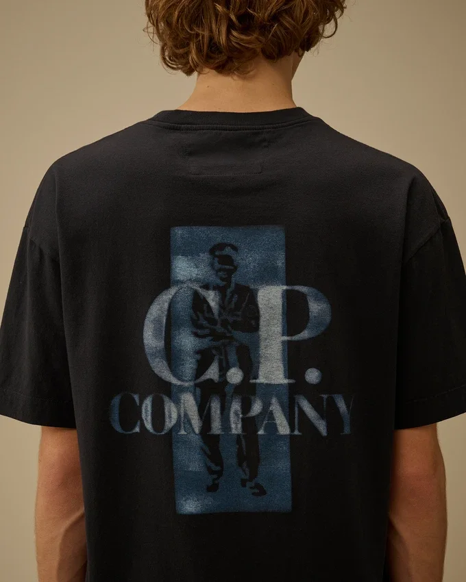 Camicie in jersey 30/1 con logo Comfort