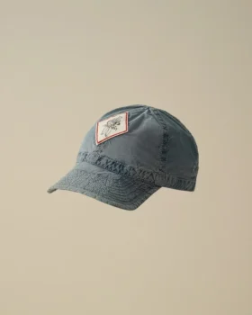Cappellino 50 Fili sbiancato all’indaco