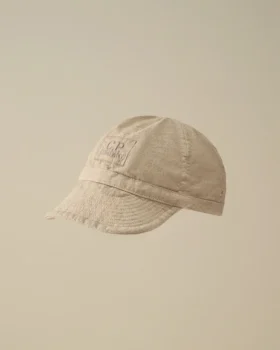 Cappellino con inserti in Rafia-R