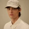 Cappellino con inserti in Rafia-R