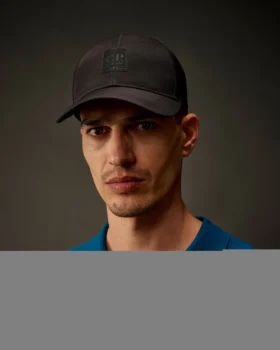 Cappellino con logo in twill di poliestere della Metropolis Series