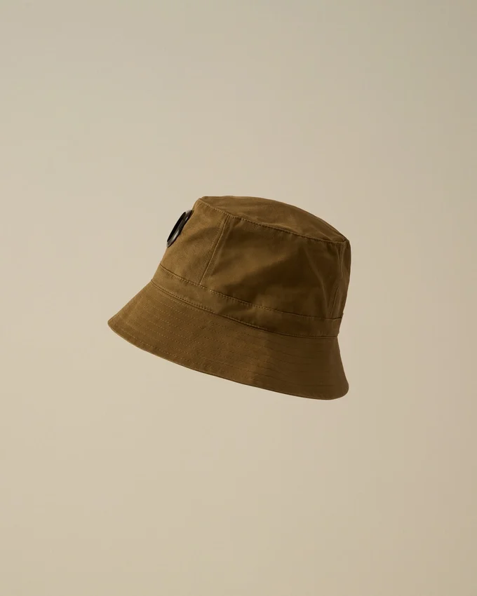 Cappello a secchiello in gabardina U16