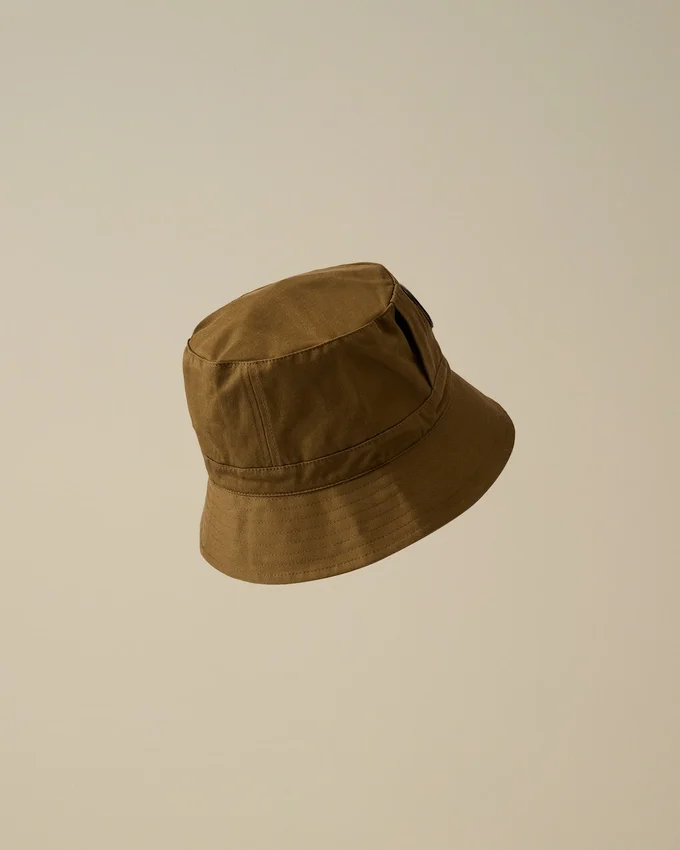 Cappello a secchiello in gabardina U16
