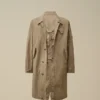 Cappotto da auto con lenti in twill a coda di pesce
