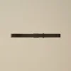Cintura in pelle con logo