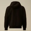 Felpa con cappuccio Lens in pile leggero misto U16