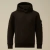 Felpa con cappuccio U16 in pile diagonale con lente