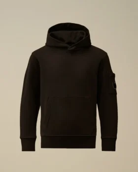 Felpa con cappuccio U16 in pile diagonale con lente
