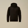 Felpa con cappuccio U16 in pile diagonale con lente