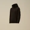 Felpa con cappuccio U16 in pile diagonale con lente