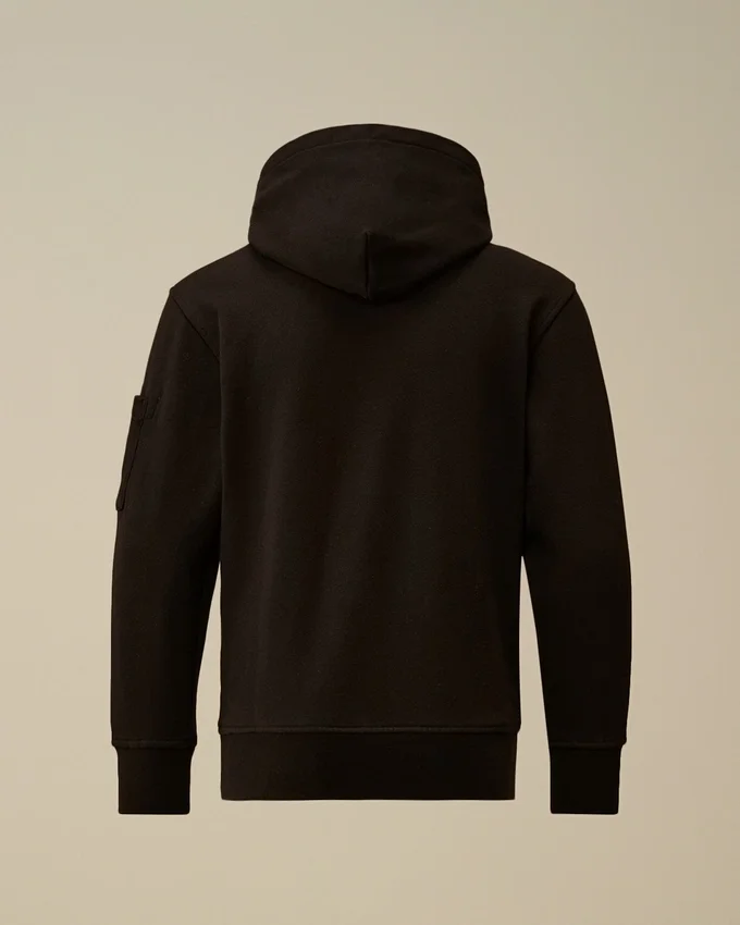 Felpa con cappuccio U16 in pile diagonale con lente