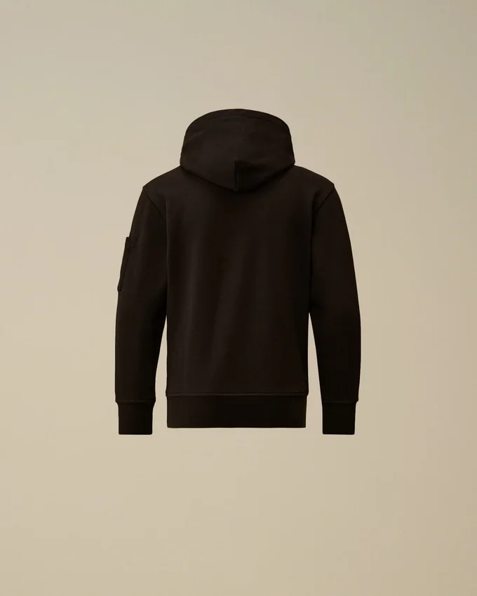 Felpa con cappuccio U16 in pile diagonale con lente