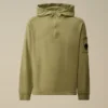 Felpa leggera in pile con mezza zip Lens