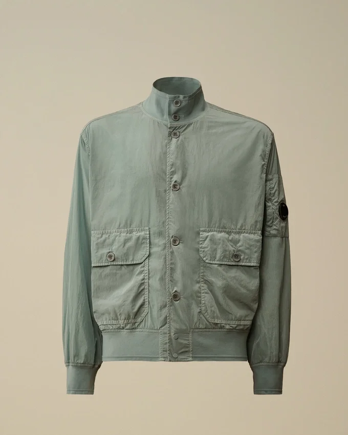 Giacca bomber con bottoni Chrome-R