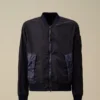 Giacca bomber con lenti in tessuto misto Bi-TM
